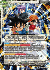 Son Goku, Pan, & Trunks // Son Goku, Pan, & Trunks, Exciting Adventures (BT30-108) [Three Glorious Fighters] | Total Play