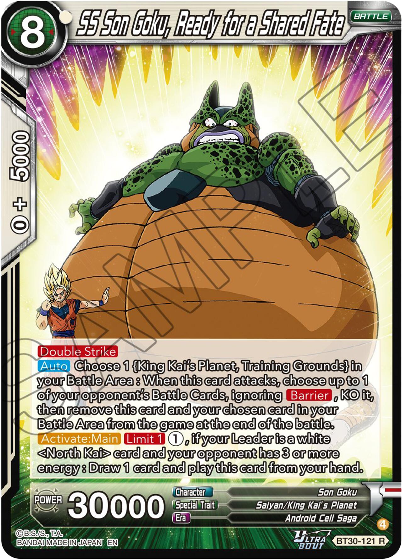 SS Son Goku, Ready for a shared Fate (BT30-121) [Three Glorious Fighters] | Total Play