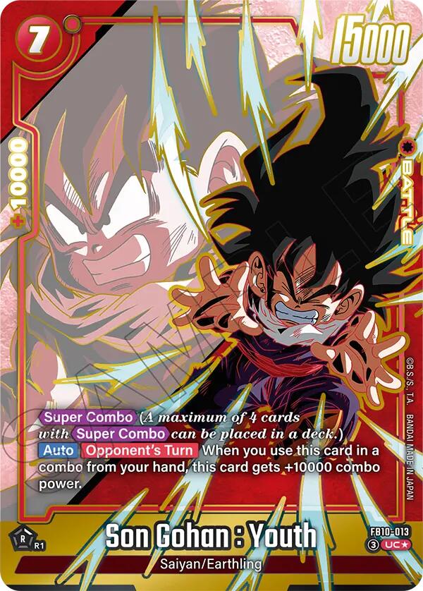 Son Gohan : Youth (FB10-013) (Alternate Art) [Cross Force] | Total Play