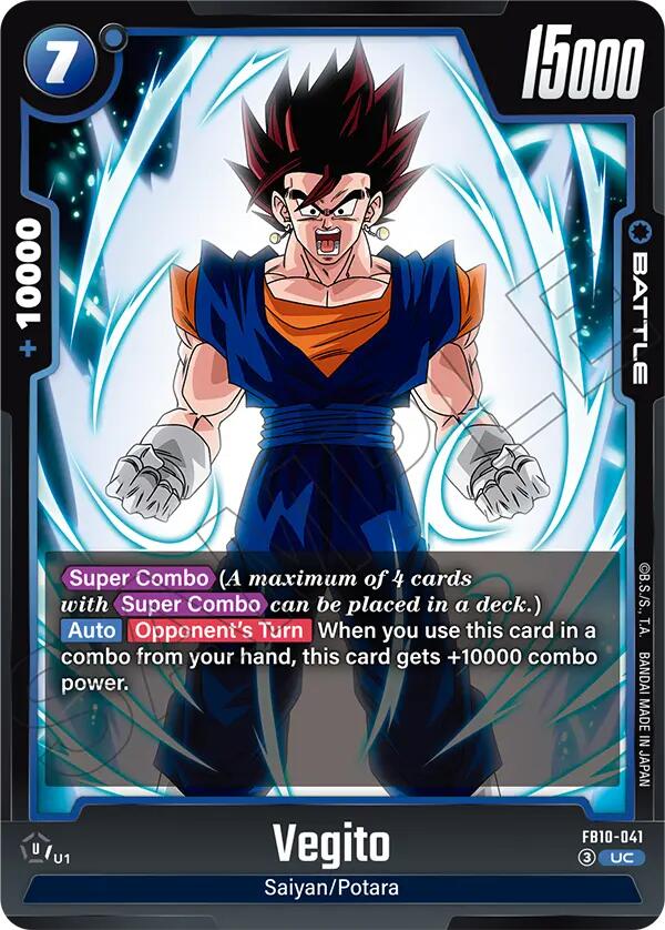 Vegito (FB10-041) [Cross Force] | Total Play