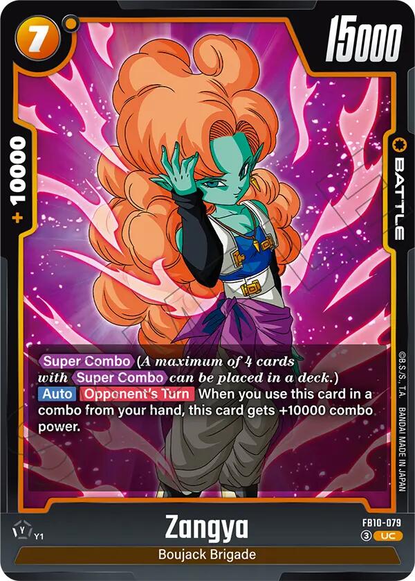 Zangya (FB10-079) [Cross Force] | Total Play