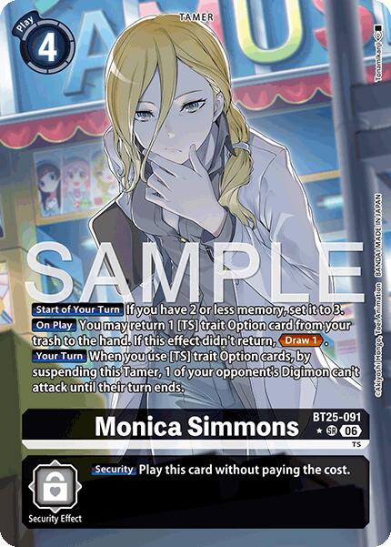Monica Simmons [BT25-091] (Alternate Art) [Dual Revolution] | Total Play
