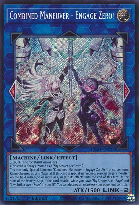 Combined Maneuver - Engage Zero! (Secret Rare) [L26D-ENS33] Secret Rare | Total Play