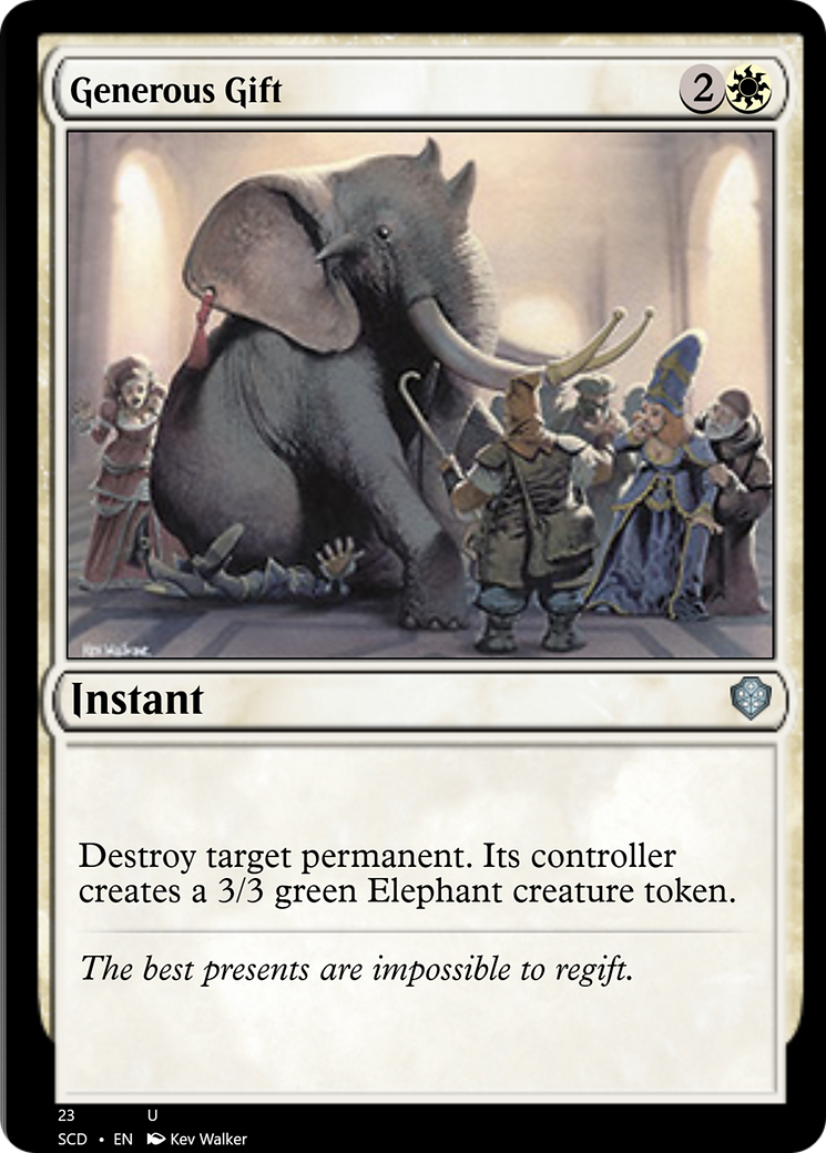 Generous Gift [Starter Commander Decks] | Total Play