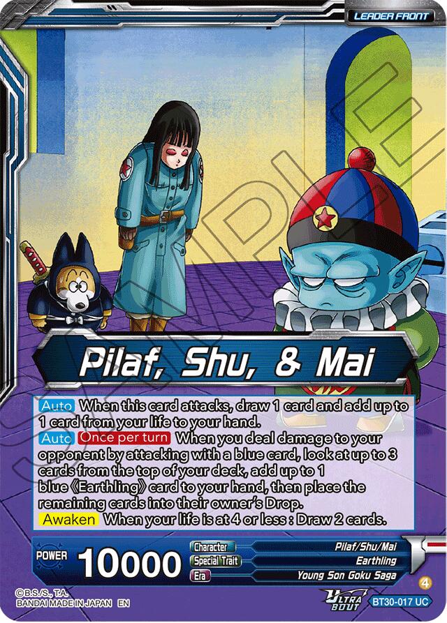 Pilaf, Shu, & Mai // Pilaf, Shu, & Mai, Entrusted Ambitions (BT30-017) [Three Glorious Fighters] | Total Play