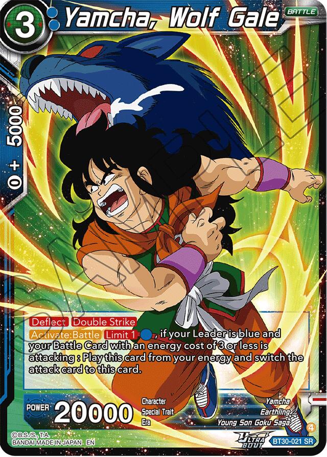 Yamcha, Wolf Gale (BT30-021) [Three Glorious Fighters] | Total Play