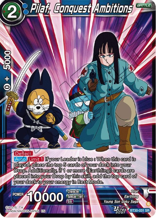 Pilaf, Conquest Ambitions (BT30-031) [Three Glorious Fighters] | Total Play