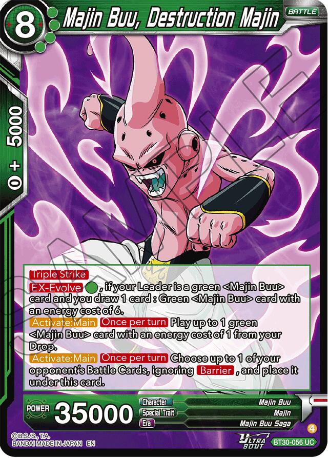 Majin Buu, Destruction Majin (BT30-056) [Three Glorious Fighters] | Total Play