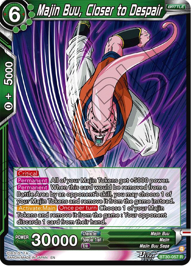 Majin Buu, Closer to Despair (BT30-057) [Three Glorious Fighters] | Total Play