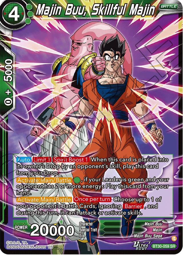 Majin Buu, Skillful Majin (BT30-059) [Three Glorious Fighters] | Total Play