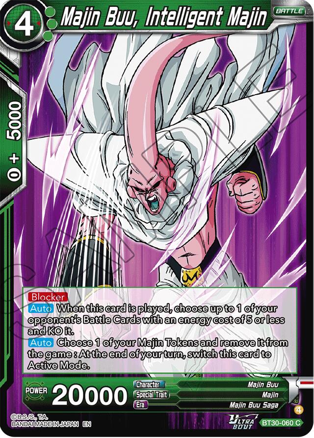 Majin Buu, Intelligent Majin (BT30-060) [Three Glorious Fighters] | Total Play