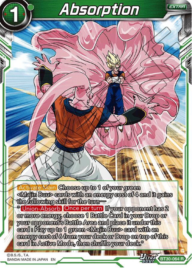 Absorption (BT30-064) [Three Glorious Fighters] | Total Play