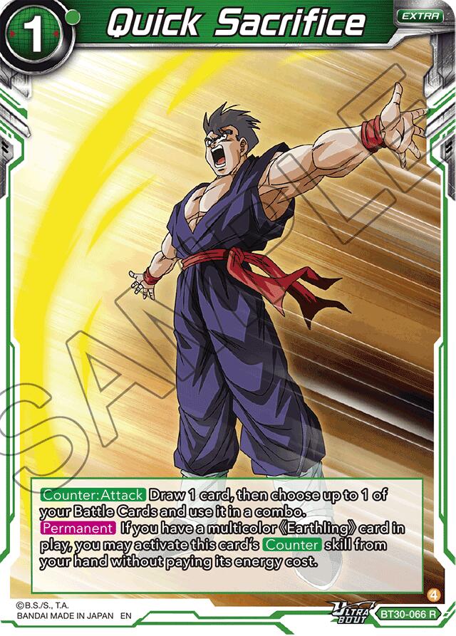 Quick Sacrifice (BT30-066) [Three Glorious Fighters] | Total Play