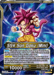 SS4 Son Goku (Mini) // SS4 Son Goku, Apex Evolution (SLR) (BT30-067) [Three Glorious Fighters] | Total Play