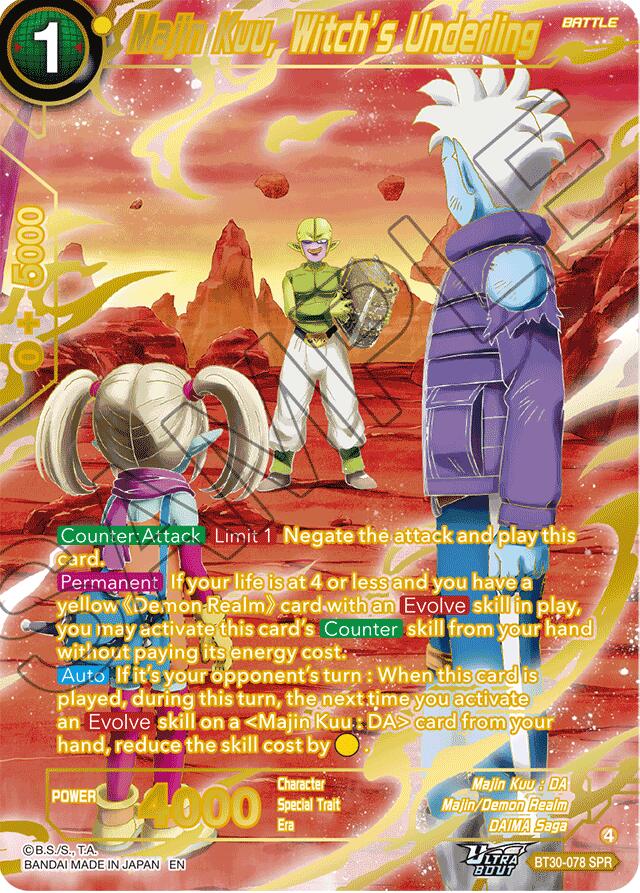Majin Kuu, Witch's Underling (SPR) (BT30-078) [Three Glorious Fighters] | Total Play