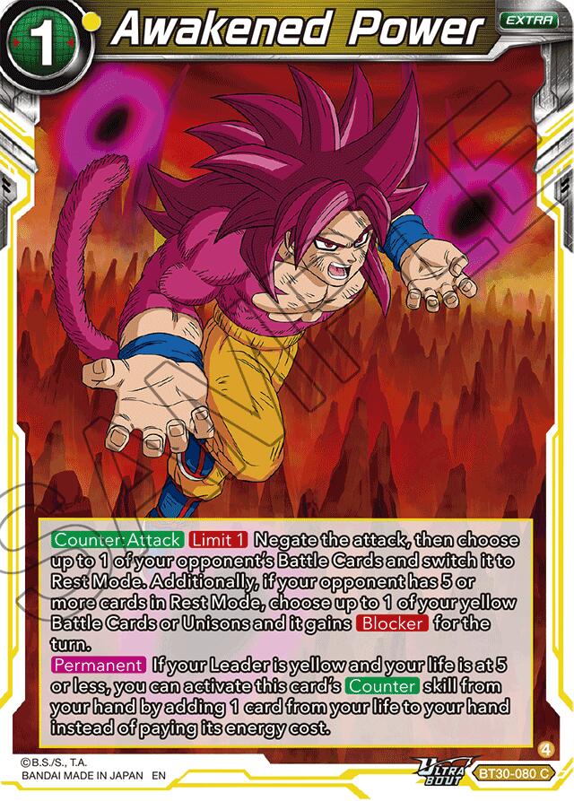 Awakened Power (BT30-080) [Three Glorious Fighters] | Total Play