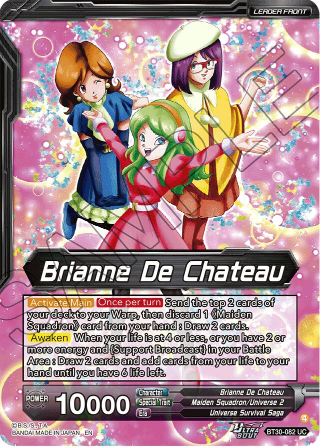 Brianna De Chateau // The 2nd Universe's Witchy Warriors (SLR) (BT30-082) [Three Glorious Fighters] | Total Play