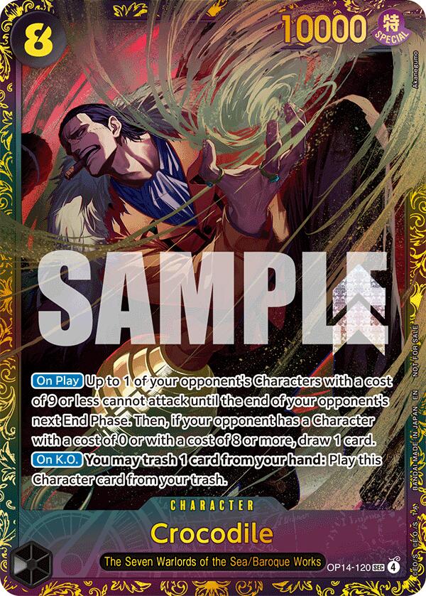 Crocodile (OP14-120) (CS26-27 Regionals Season 1) [One Piece Promotion Cards] | Total Play