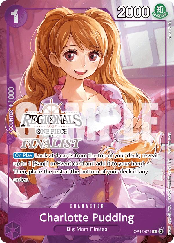 Charlotte Pudding (Regionals Finalist Card Set 26-27) [One Piece Promotion Cards] | Total Play
