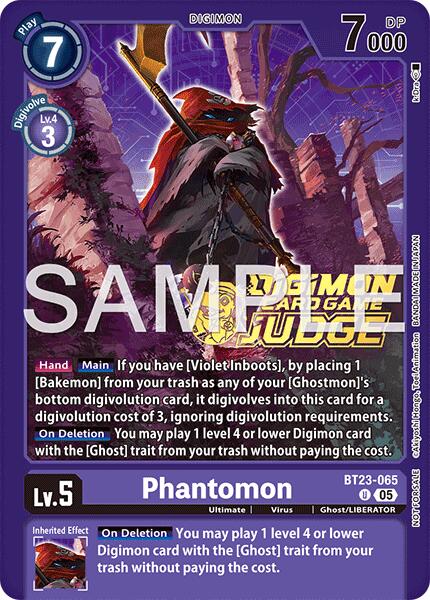 Phantomon [BT23-065] (Judge Pack 9) [Hackers' Slumber] | Total Play