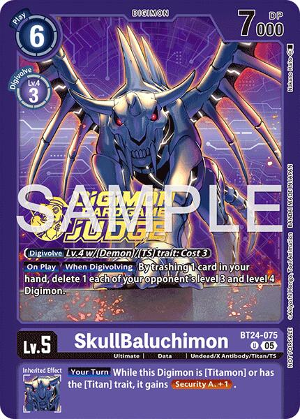 SkullBaluchimon [BT24-075] (Judge Pack 9) [Time Stranger] | Total Play