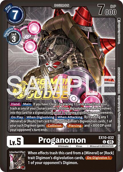 Proganomon [EX10-032] (Judge Pack 9) [Sinister Order] | Total Play