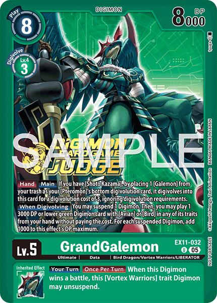 GrandGalemon [EX11-032] (Judge Pack 9) [Dawn of Liberator] | Total Play