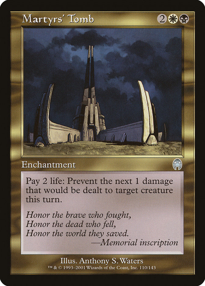 Martyrs' Tomb [Apocalypse] | Total Play