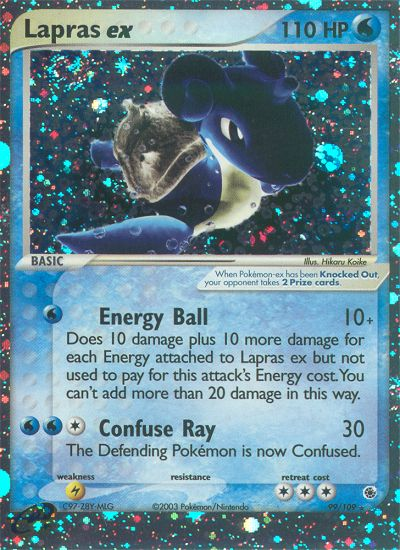 Lapras ex (99/109) [EX: Ruby & Sapphire] | Total Play