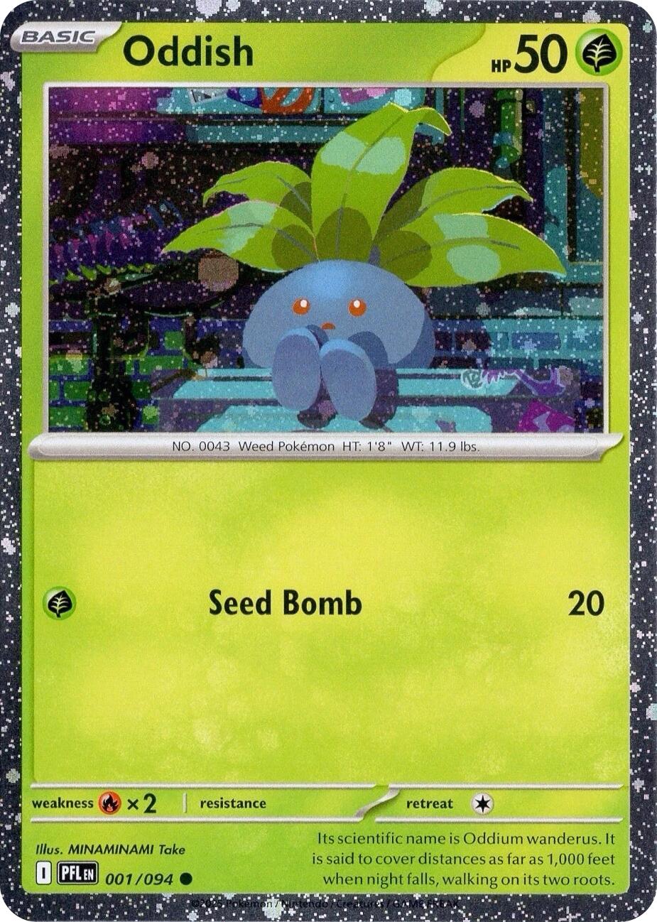 Oddish (001/094) (Cosmos Holo) [Miscellaneous Cards] | Total Play
