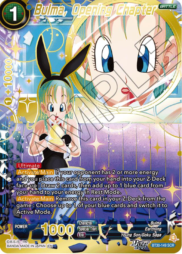 Bulma, Opening Chapter (SCR) (BT30-149) [Three Glorious Fighters] | Total Play