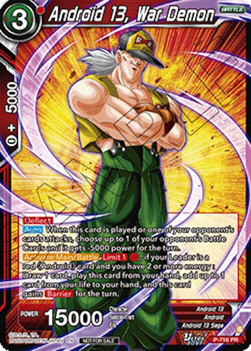 Android 13, War Demon (P-716) [Promotion Cards] | Total Play