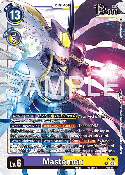 Mastemon [P-187] (Reprint) [Advanced Booster Digimon Generation] | Total Play