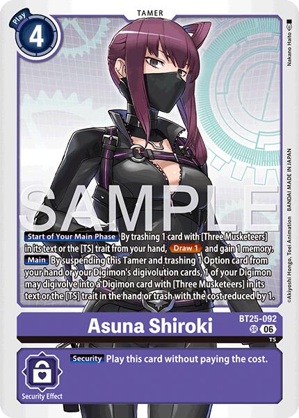 Asuna Shiroki [BT25-092] [Dual Revolution] | Total Play