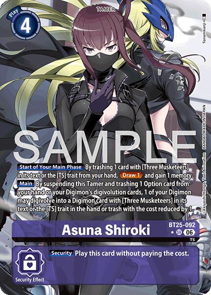 Asuna Shiroki [BT25-092] (Alternate Art) [Dual Revolution] | Total Play