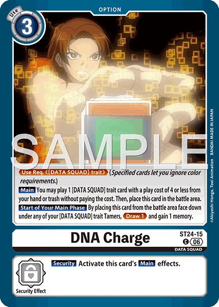 DNA Charge [ST24-15] [Starter Deck: Data Squad] | Total Play