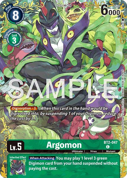 Argomon [BT2-047] - BT2-047 (Alternate Art) [Dual Revolution] | Total Play