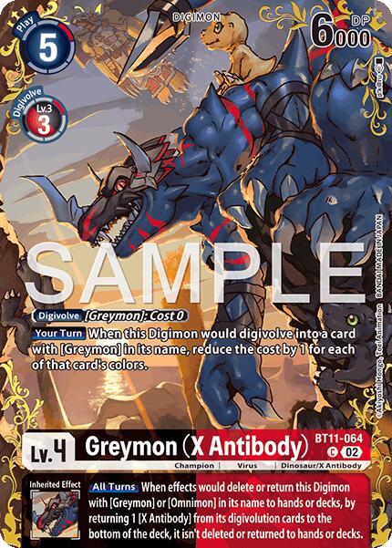 Greymon [BT11-064] (X Antibody) (Alternate Art) [Dual Revolution] | Total Play