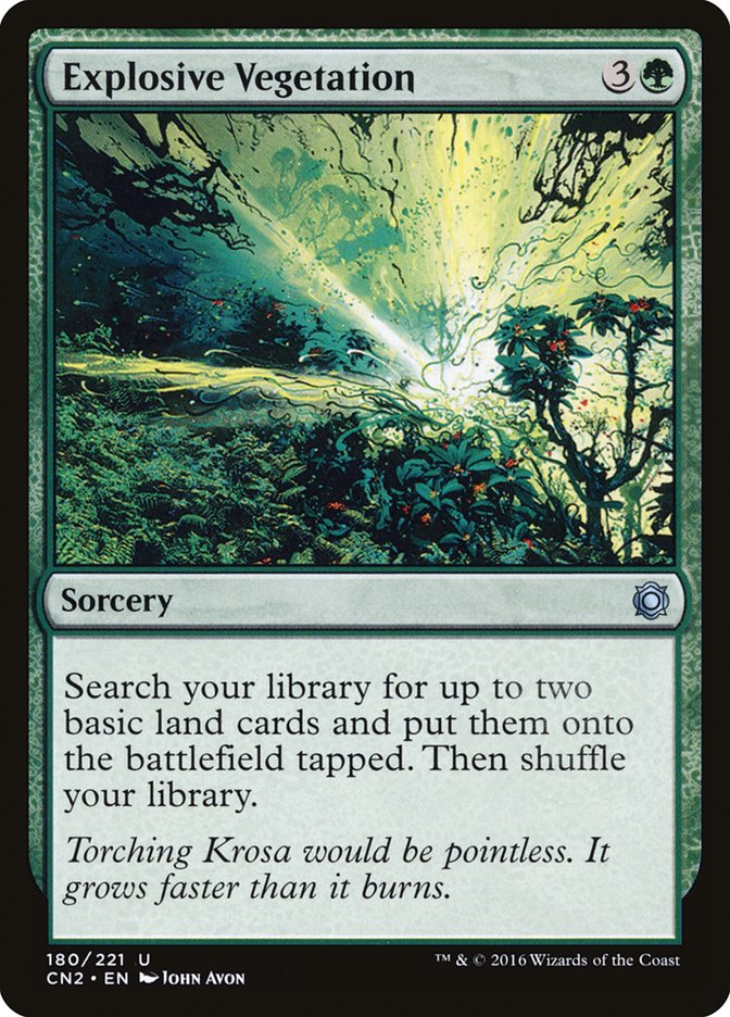 Explosive Vegetation [Conspiracy: Take the Crown] | Total Play