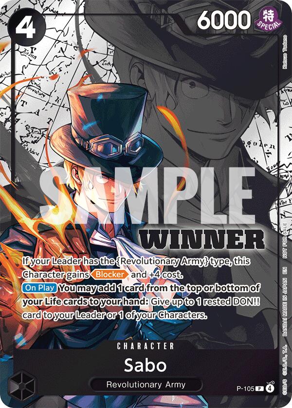 Sabo (Winner Pack 2026 Vol. 2) [One Piece Promotion Cards] | Total Play
