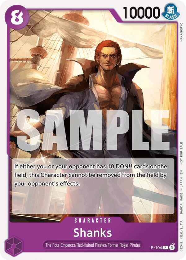 Shanks (Tournament Pack 2026 Vol. 2) [One Piece Promotion Cards] | Total Play