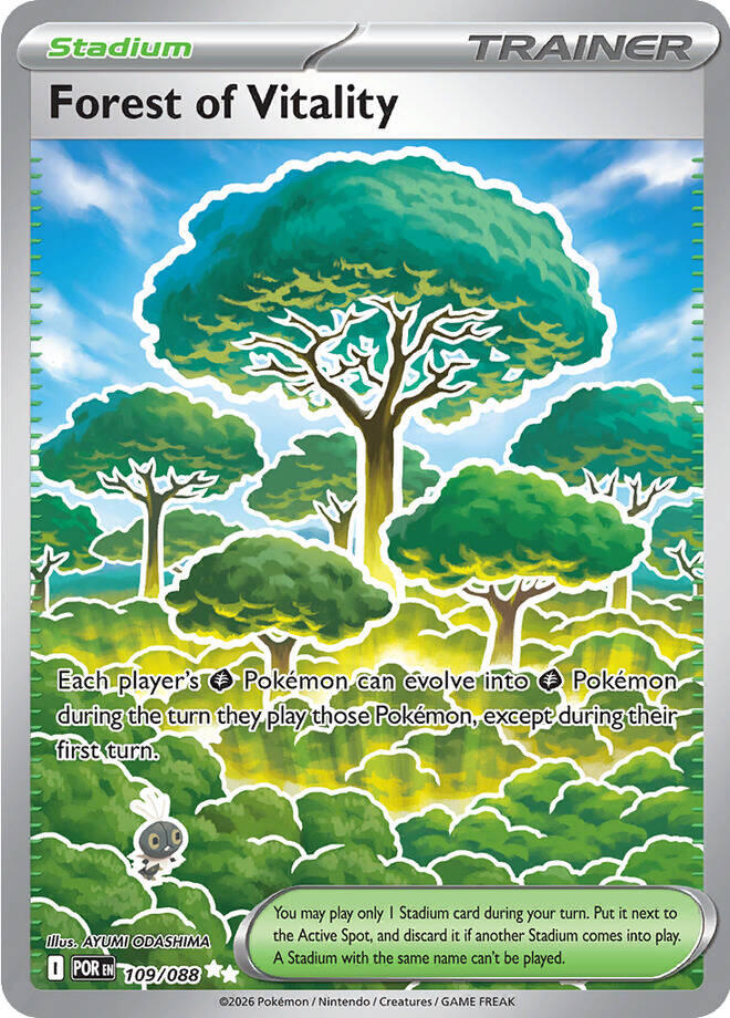 Forest of Vitality (109/088) [Mega Evolution: Perfect Order] | Total Play