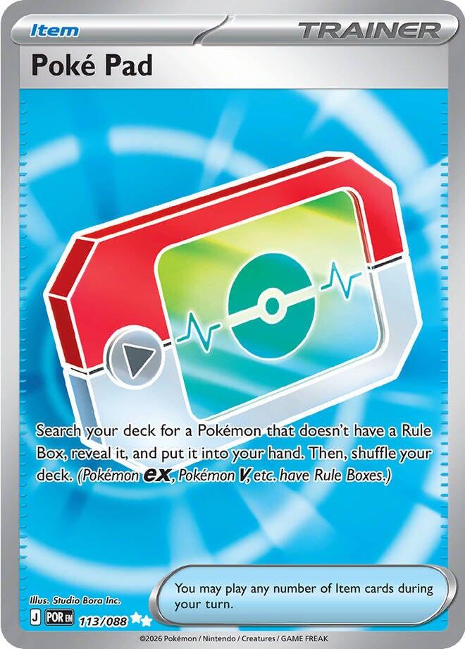 Poke Pad (113/088) [Mega Evolution: Perfect Order] | Total Play