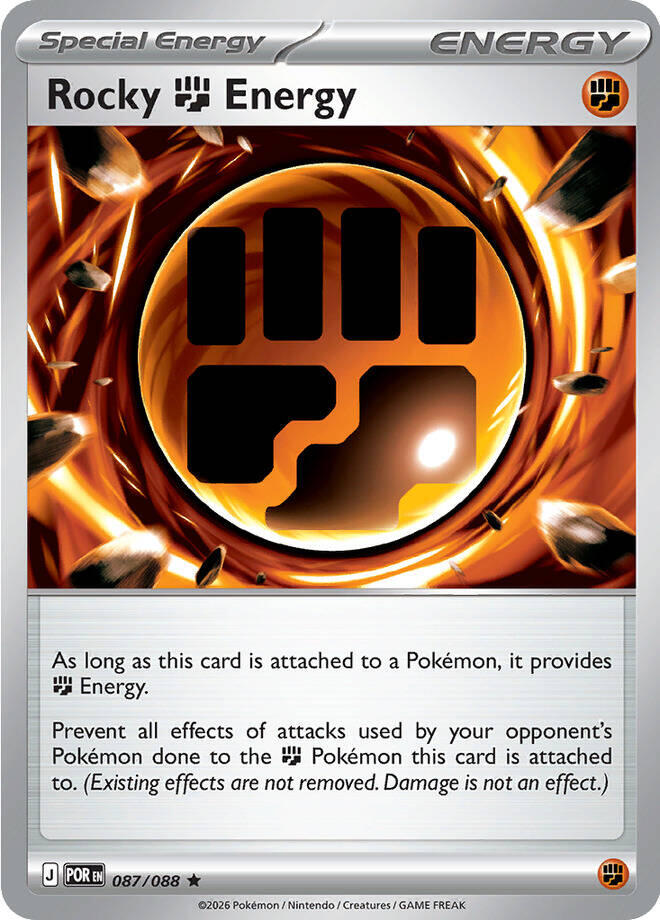 Rocky Fighting Energy (087/088) [Mega Evolution: Perfect Order] | Total Play