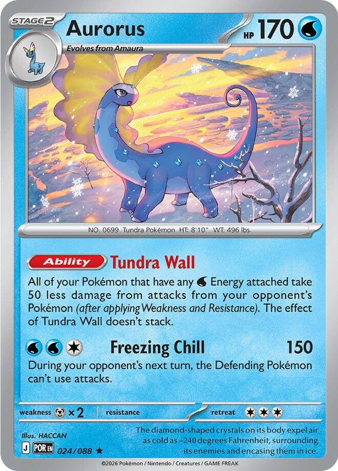 Aurorus (024/088) [Mega Evolution: Perfect Order] | Total Play