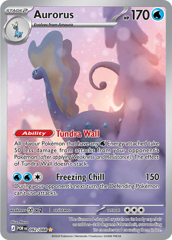 Aurorus (092/088) [Mega Evolution: Perfect Order] | Total Play