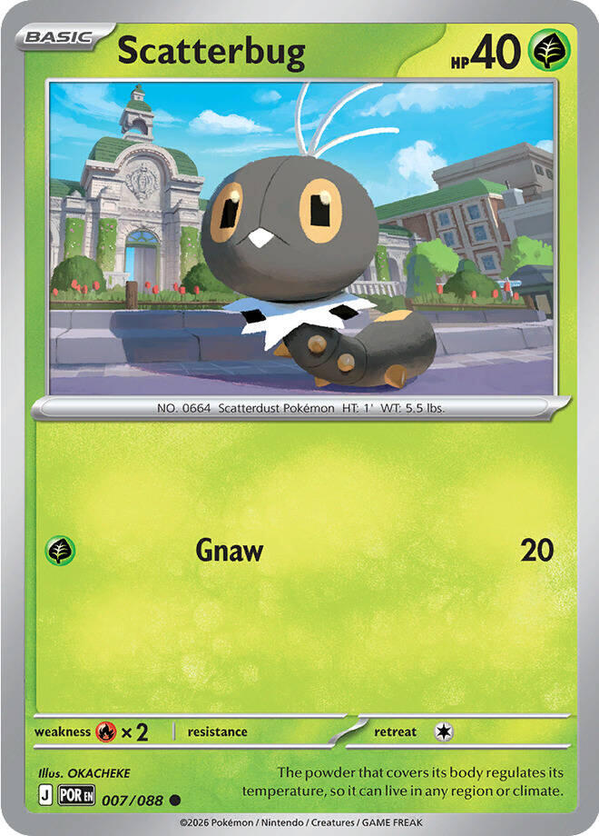Scatterbug (007/088) [Mega Evolution: Perfect Order] | Total Play