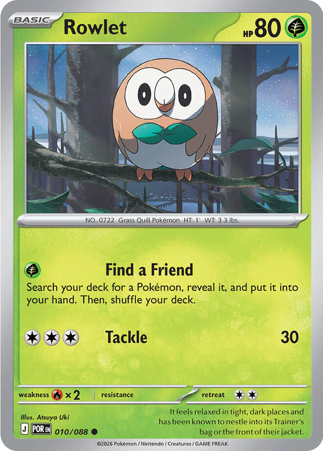 Rowlet (010/088) [Mega Evolution: Perfect Order] | Total Play