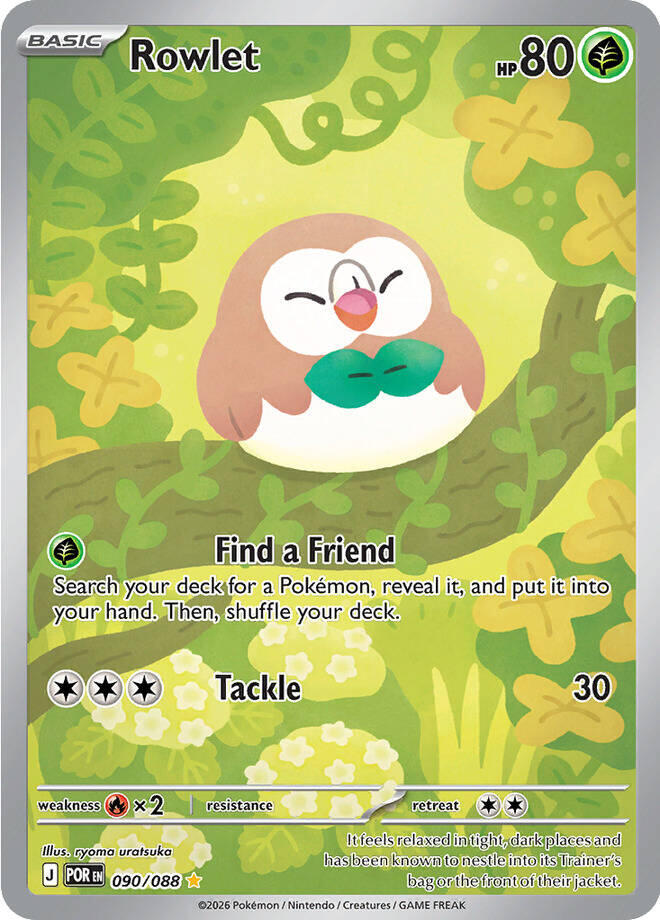Rowlet (090/088) [Mega Evolution: Perfect Order] | Total Play
