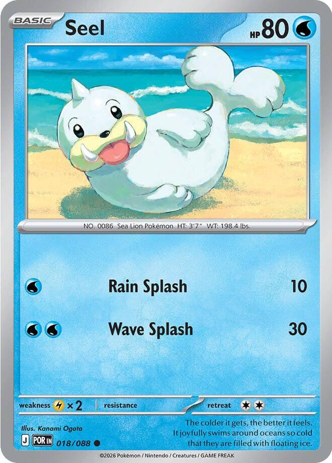Seel (018/088) [Mega Evolution: Perfect Order] | Total Play